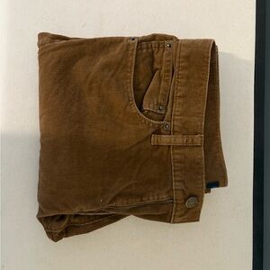 J. Crew Mercantile Men's Brown Corduroy Pants 30x30